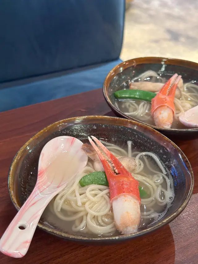 松葉蟹五島手延鳥冬