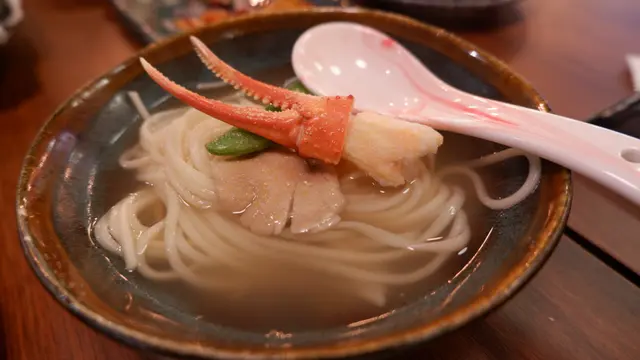 松葉蟹五島手延烏冬