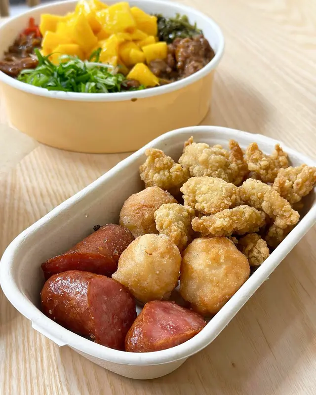  台北夜市小食拼盤