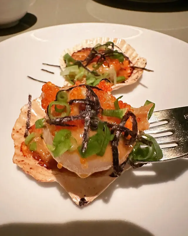 蟹醬味噌燒帶子