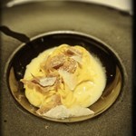 Homemade Tagliolini with Parmigiano Cheese & Shaved White Truffle