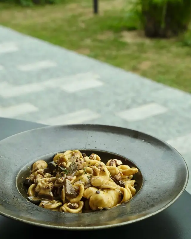 白松露油野菌貓耳朵意粉