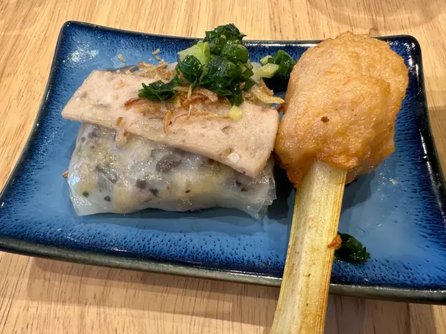 蔗蝦＋扎肉蒸粉包