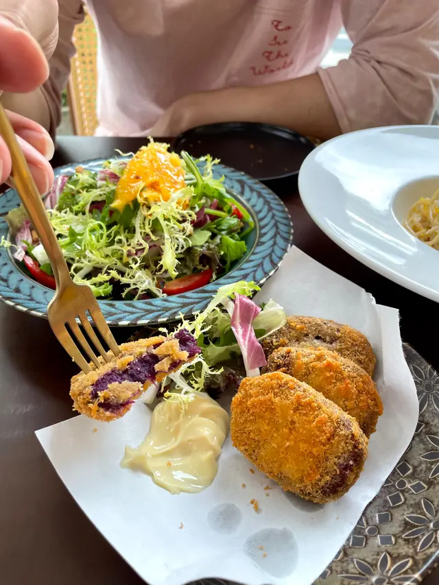 日本紫薯餅
