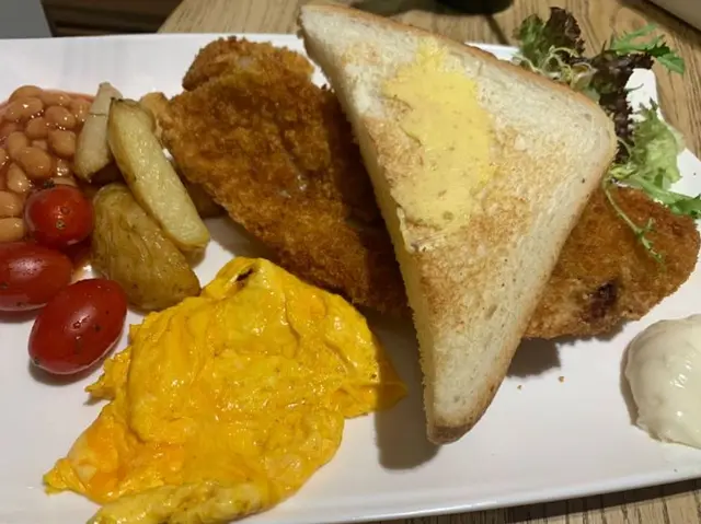 炸魚柳早餐