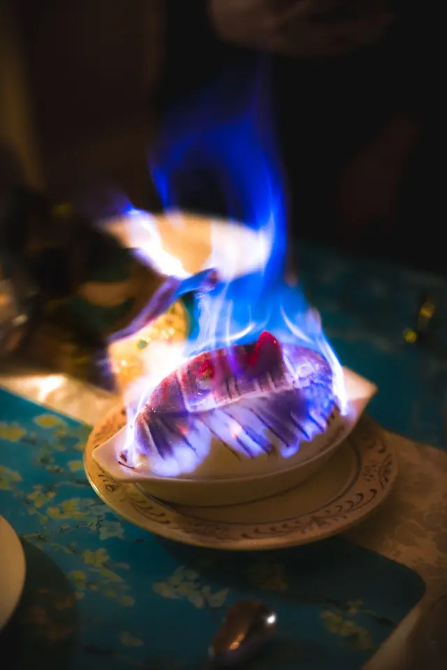 懷舊大大個火焰雪山