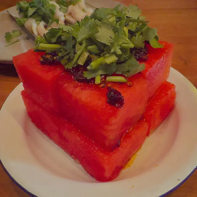 當普通西瓜食可以，冇咩特別