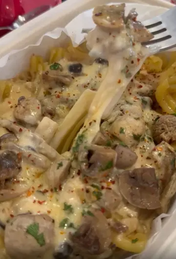 羊肚牛肝菌芝士卷面