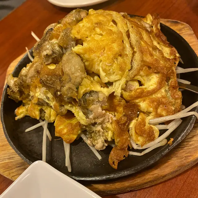 鐵板蠔仔蛋