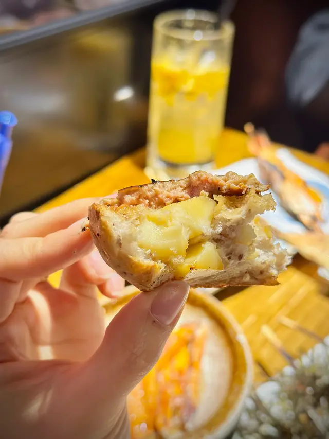 焦糖青蘋果鵝肝多士