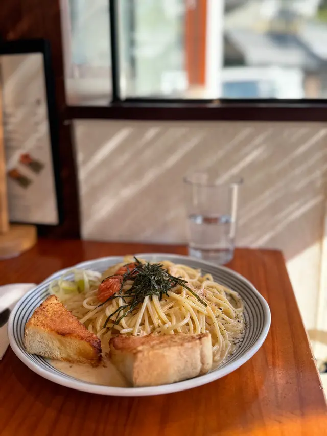 和風蟹肉明太子意粉