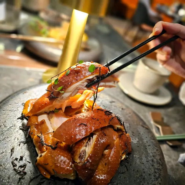 蘋果木燻泰安雞