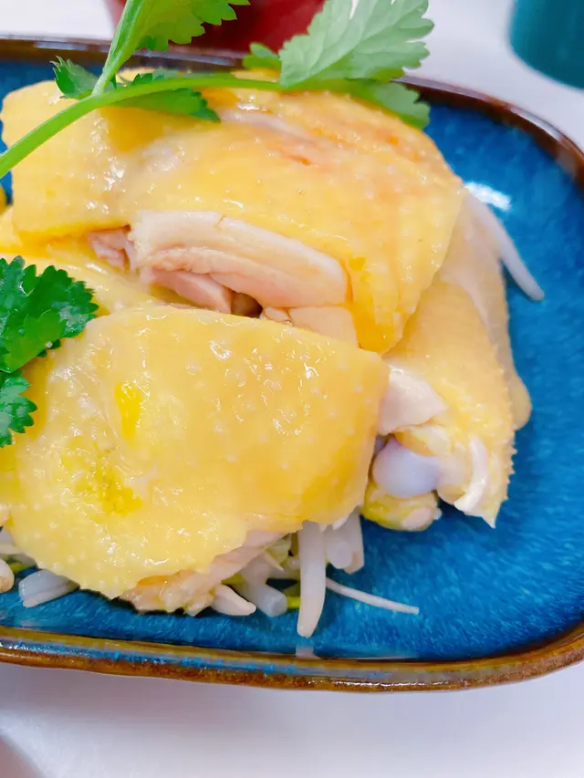 怡保芽菜雞+黃薑飯