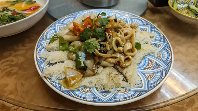 豉椒蟶子沾米粉