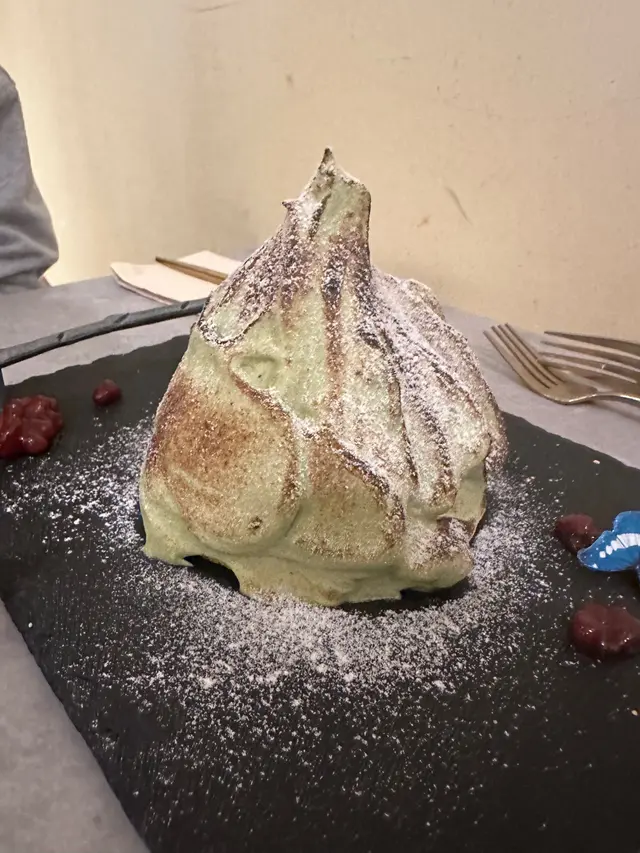 抺茶雪山pancake