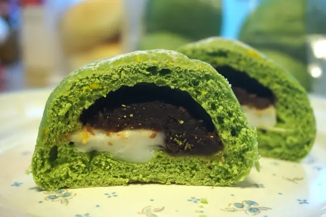 抹茶紅豆麻糬波波