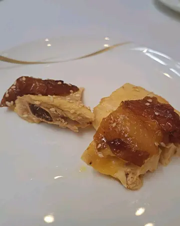 Rock Salt Baked Chicken Topped with Sesame