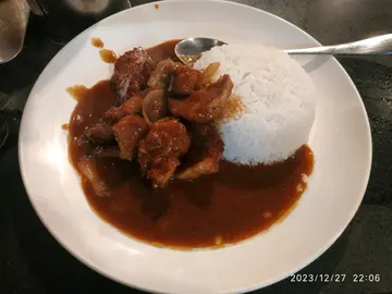 沙嗲猪扒饭