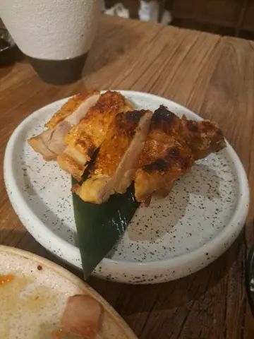 Grilled Chicken with Salt 