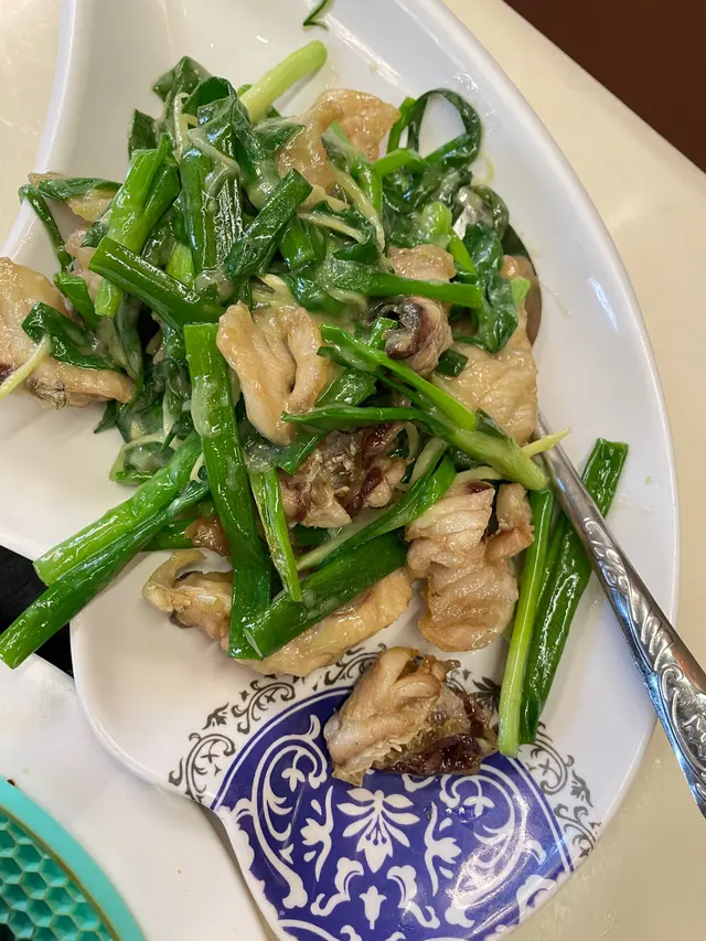 又係啲蔥多到我以為係叫咗碟咩菜炒脆鯇片