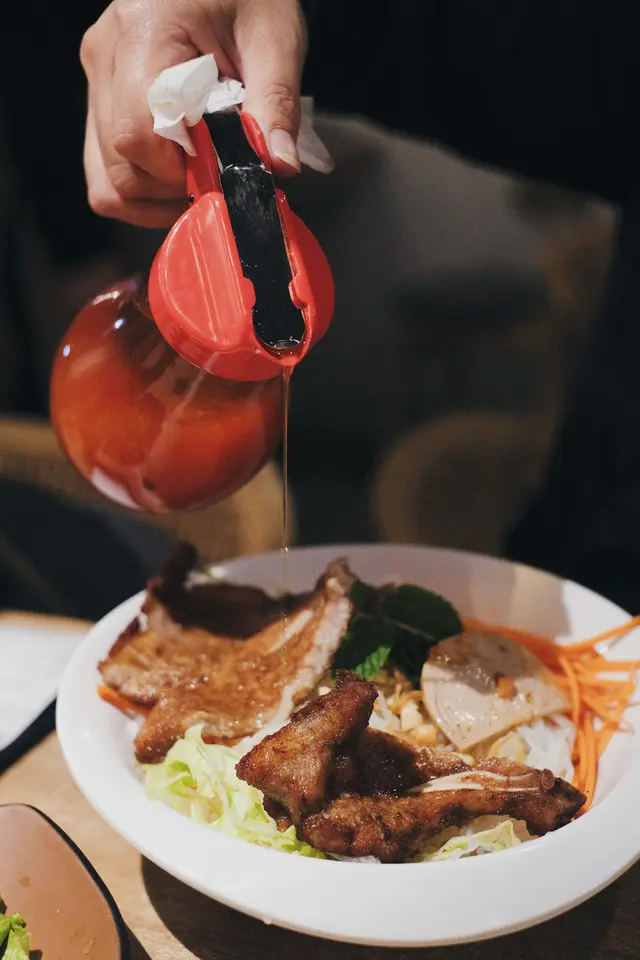 越式香茅豬扒撈檬