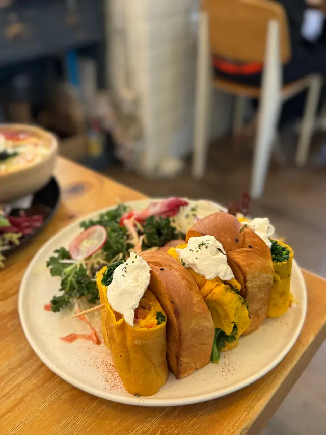 法式蛋卷配布里歐麵包