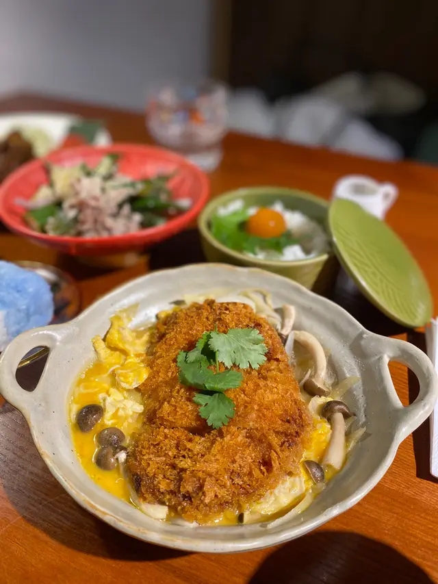 日式滑蛋煮豬扒