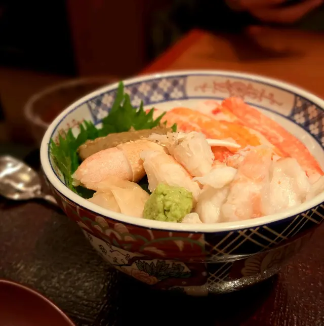 松葉蟹丼