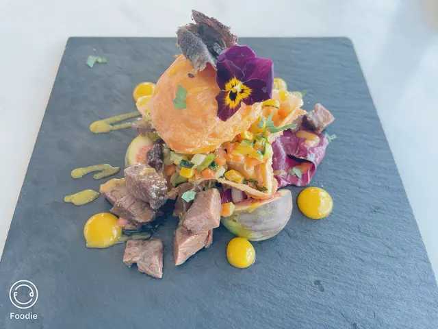 和牛非常之淋，甘筍波波好脆，賣相都好精緻