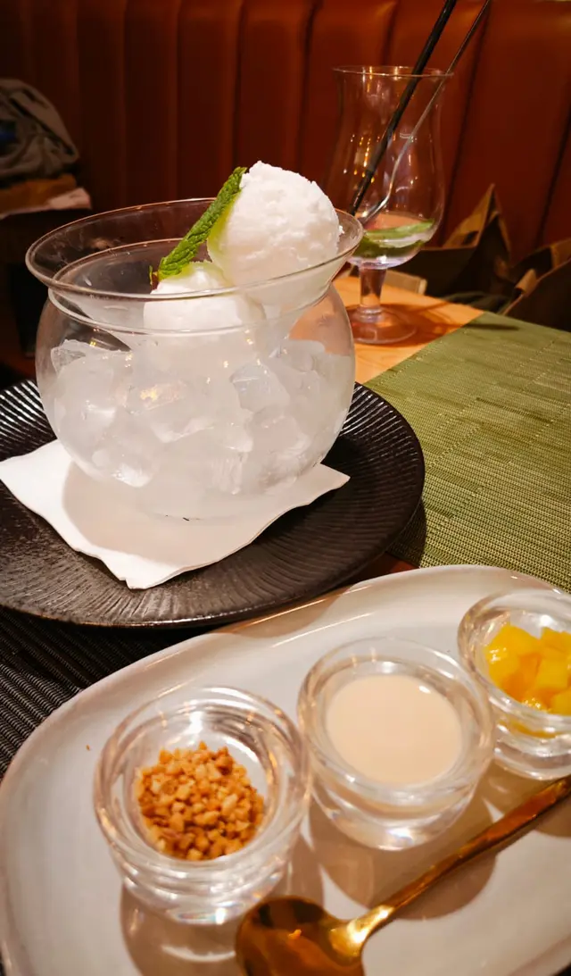 擺盤賣相不錯，但略嫌偏甜，有待改善。