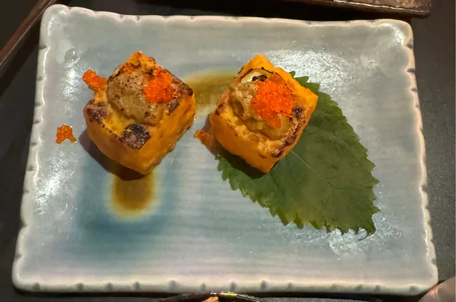 蟹膏豆腐
