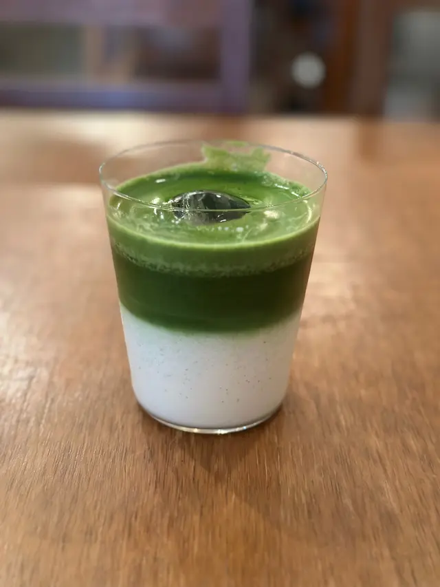 京都美好園森之白:抹茶拿鐵