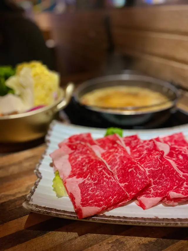 松茸雜菌壽喜燒（配安格斯牛肉）