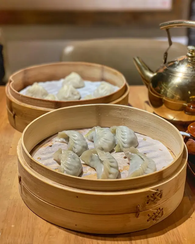 花蔬蒸餃