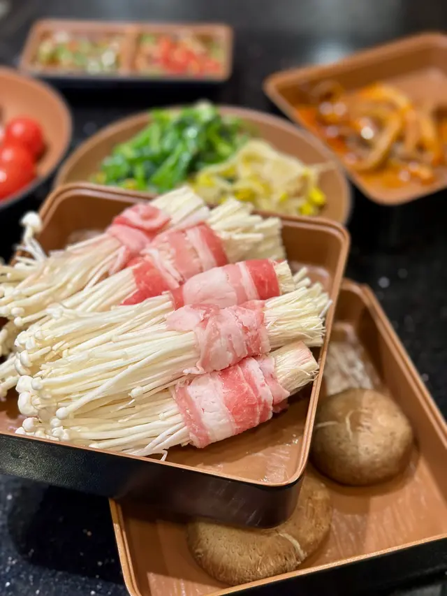 金菇牛肉卷