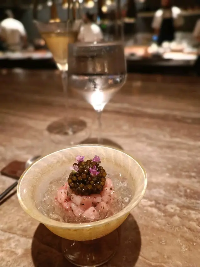 Tuna with Kaviari Krista Caviar