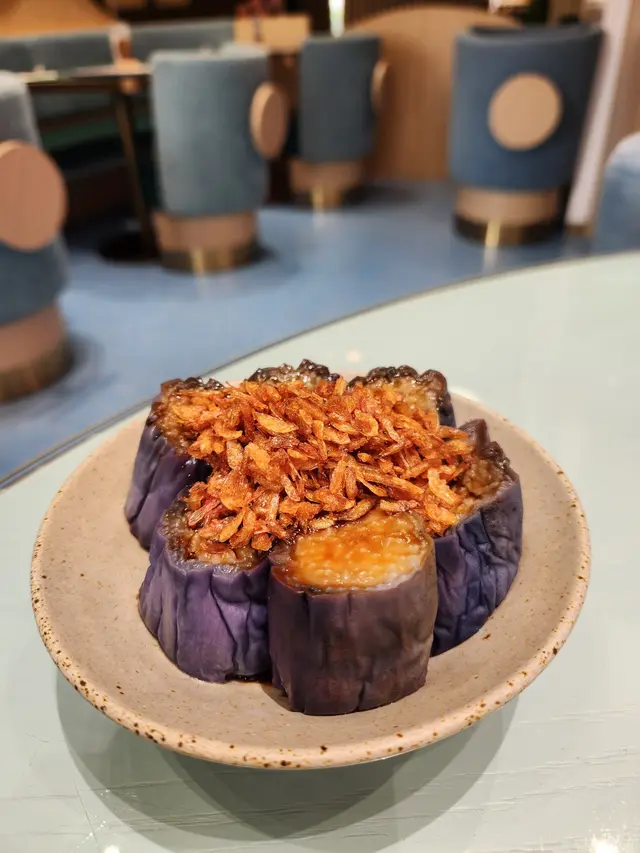 櫻花蝦烏醋茄子