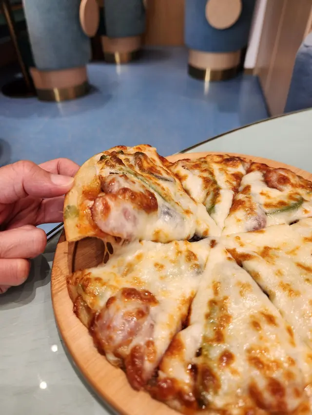 台式蔥油餅披薩