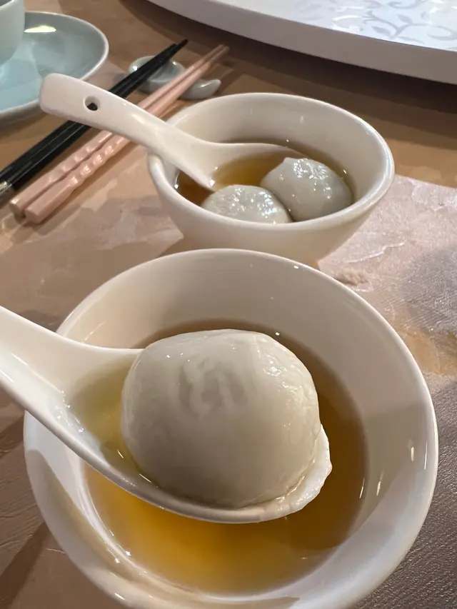 時令甜品 - 薑茶湯圓