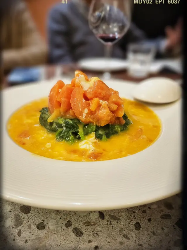 鮮茄金湯浸豆苗