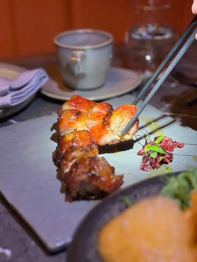 嵐月西班牙黑豚叉燒