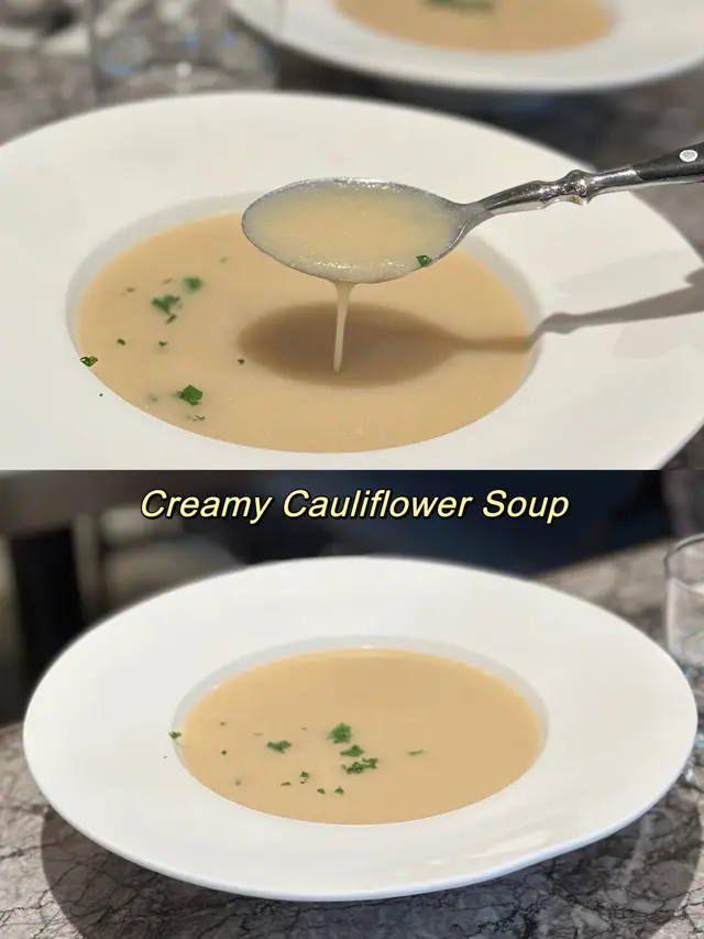 Creamy Cauliflower Soup