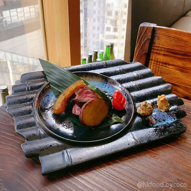 塩燒美國牛小排 & 香煎日式野菜