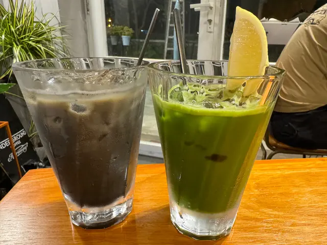 Underground Latte, Matcha Lemonade Fizz