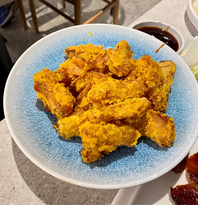 鹹蛋黃沾滿南瓜，好惹味👍👍 值得試吓