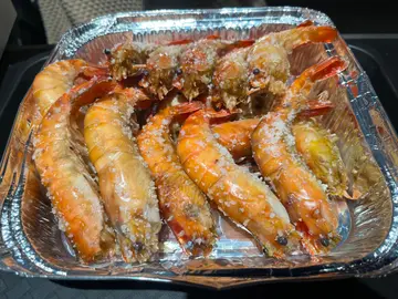 鹽燒大頭蝦