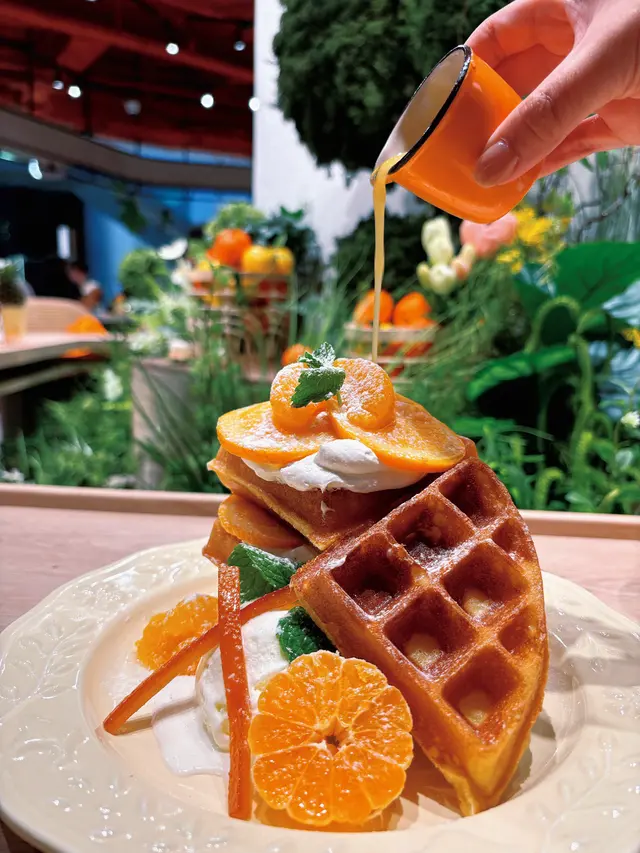 柑橘窩夫伴雪糕
