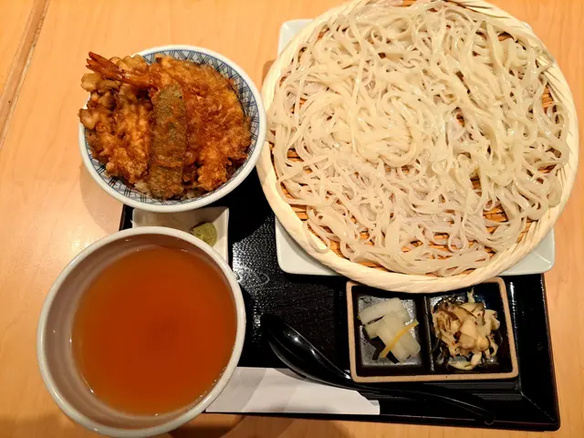 迷你天丼&稻庭烏冬（冷）