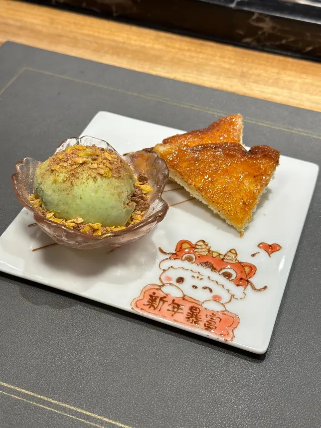 焦糖酥脆的多士