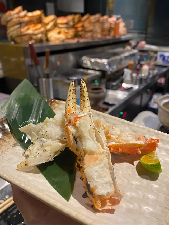 炭燒日本鱈場蟹腳